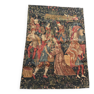 Vintage Tapestry "The Grape Harvest" - JP Paris Tapestry Panels - 130x