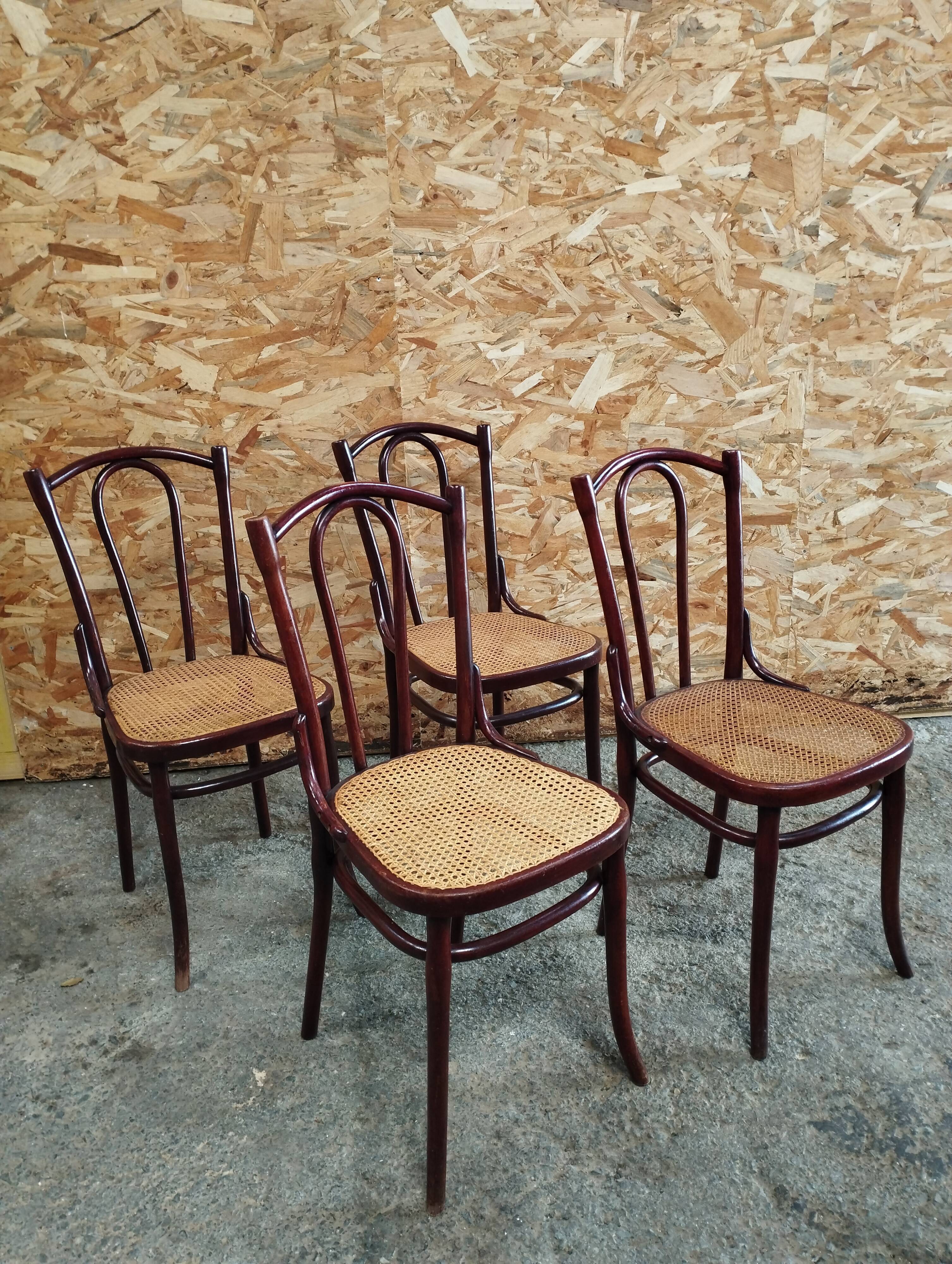 Set of Thonet chairs