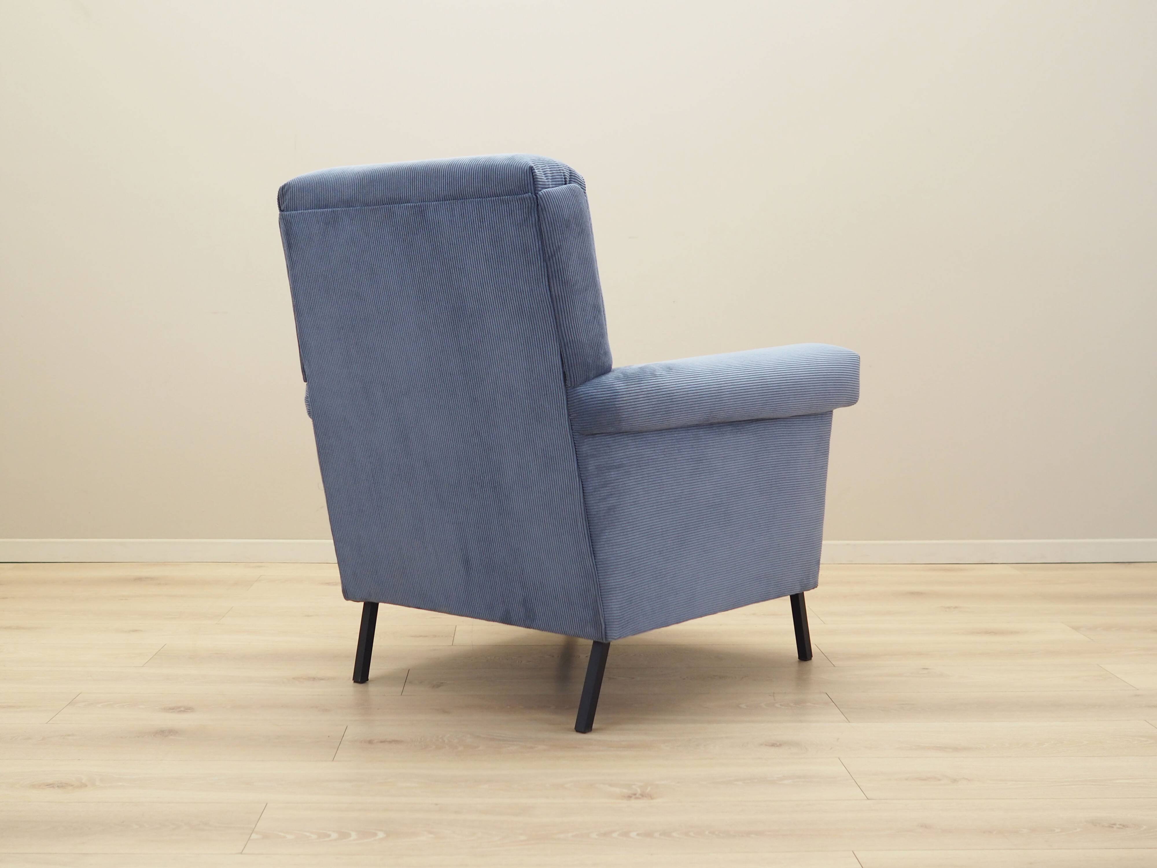 Lounge armchair, Italian design, 1970s, production: Italy
