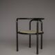 Set of 4 black 'Locus Solus' chairs by Gae Aulenti for Poltronova, 1960s