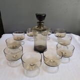 Glasses and carafe