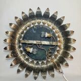 Metallic wall lamp