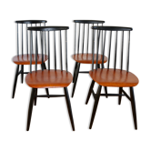 Set of 4 scandinavian chairs Fanett Tapiovaara