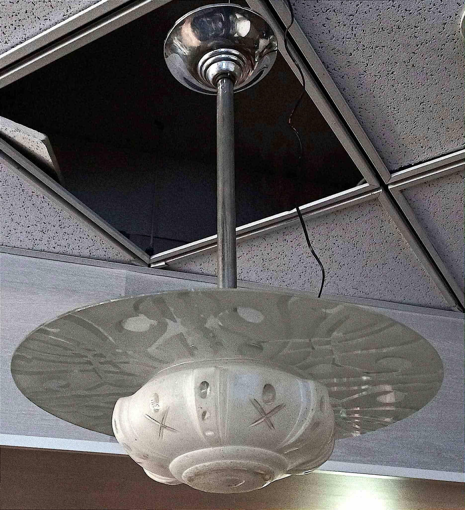 Art Deco Suspension Diameter 45 cm