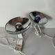 Pair of designer spotlights