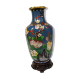Authentic Chinese cloisonné vase