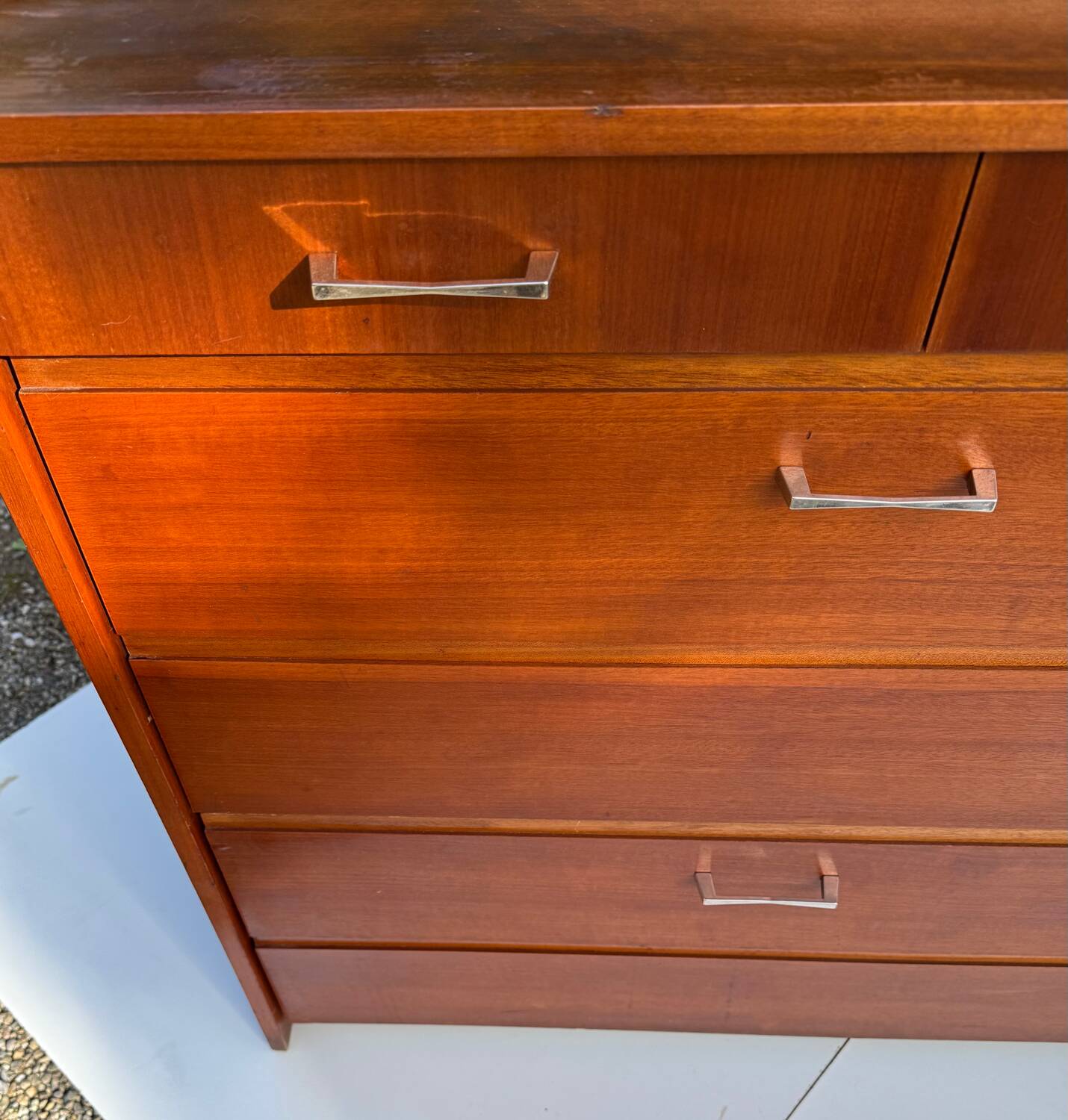 Vintage shoe cabinet
