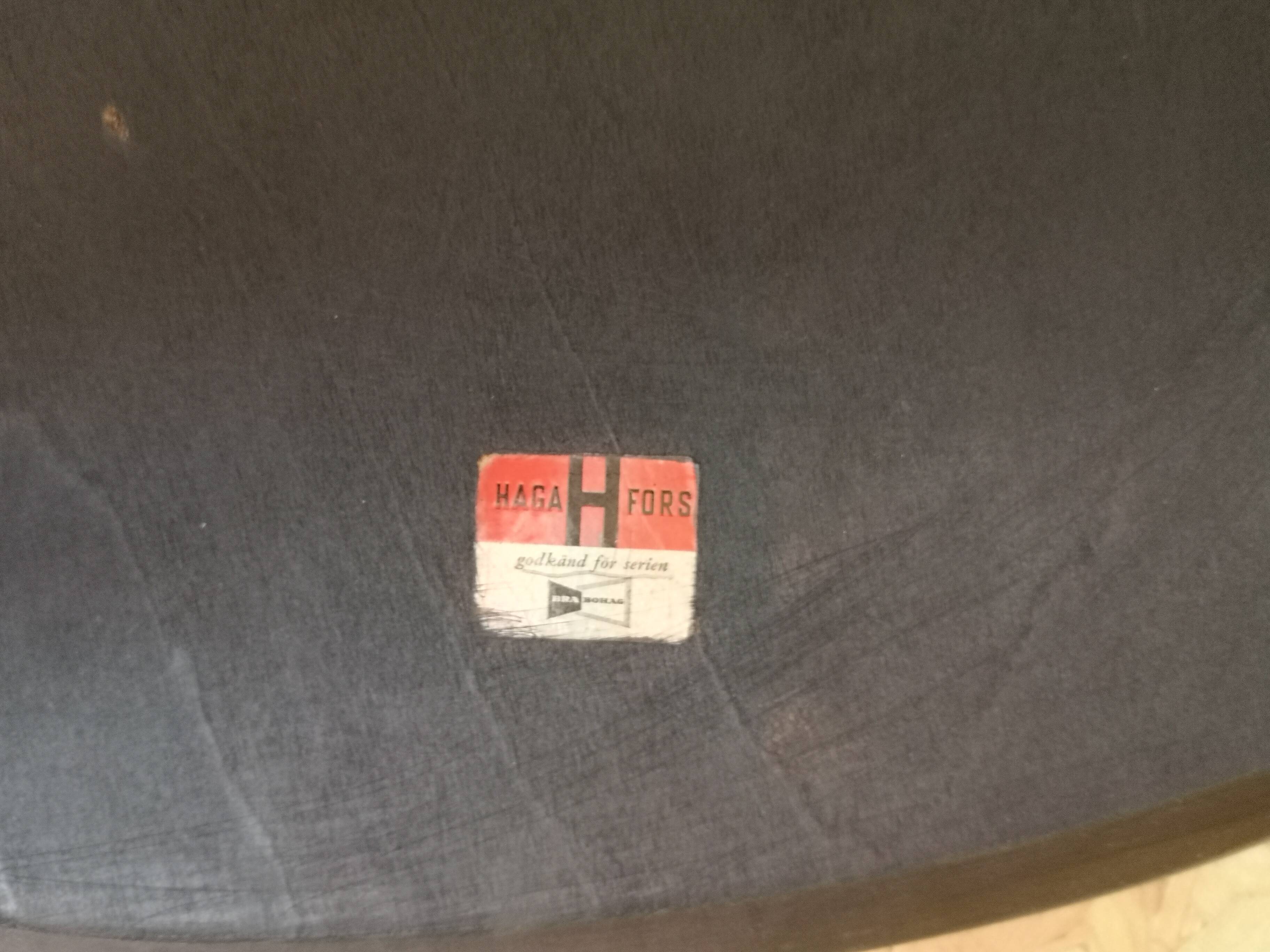 Pair of Scandinavian Chair Hagafors 1950