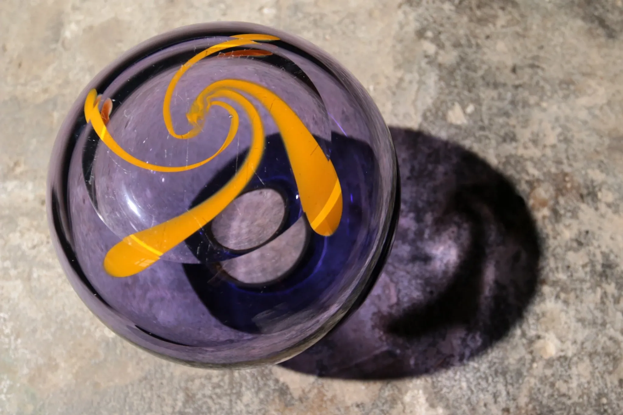 Unica thick-walled vase Roel Olivier Leerdam glass