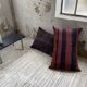 Paire de coussins XXL Kilim vintage