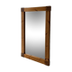 Large Danish pine wall mirror 1970s