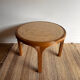 Vivai del Sud rattan dining table — Italy, 1970s