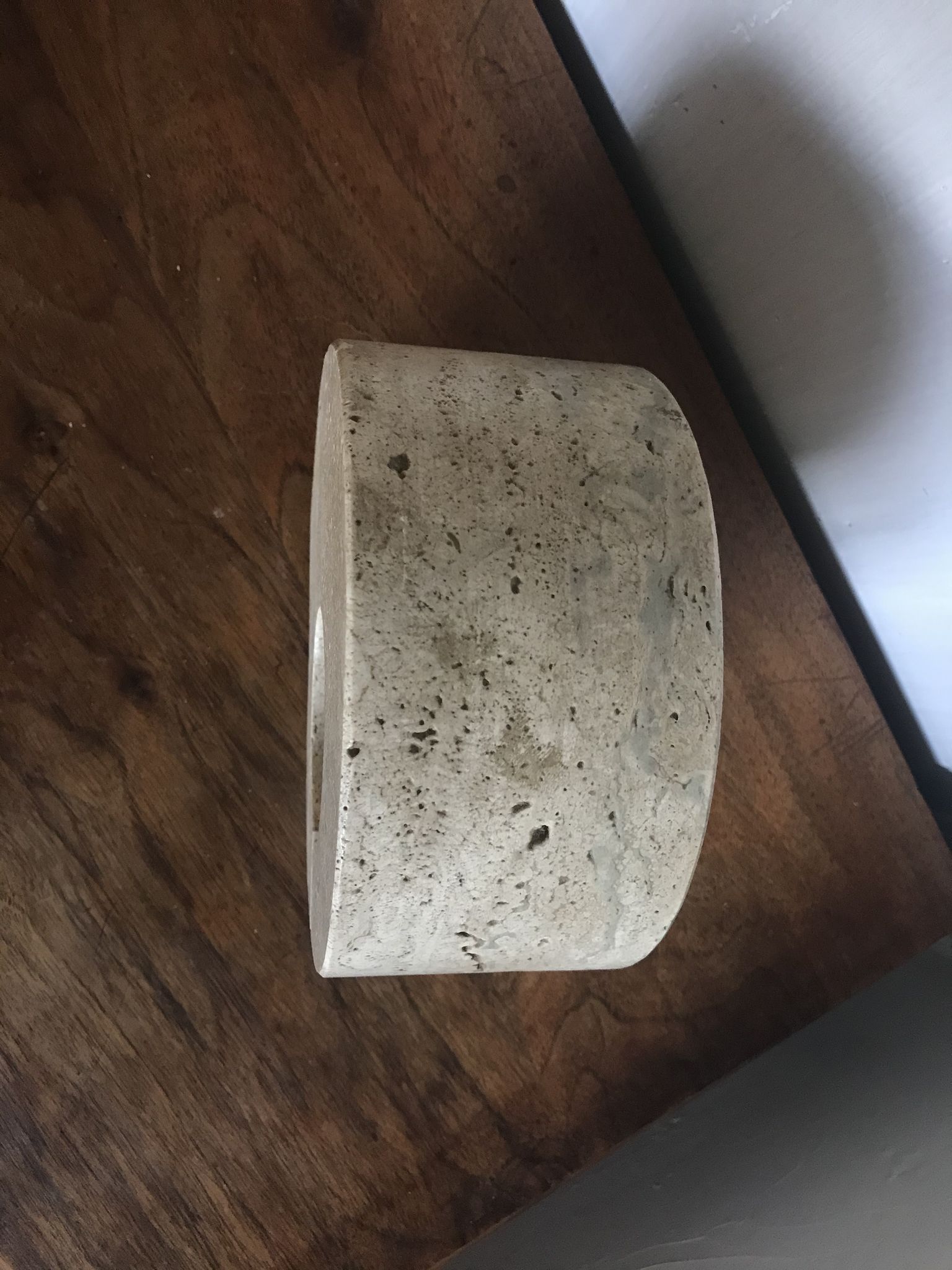 Travertine bookends