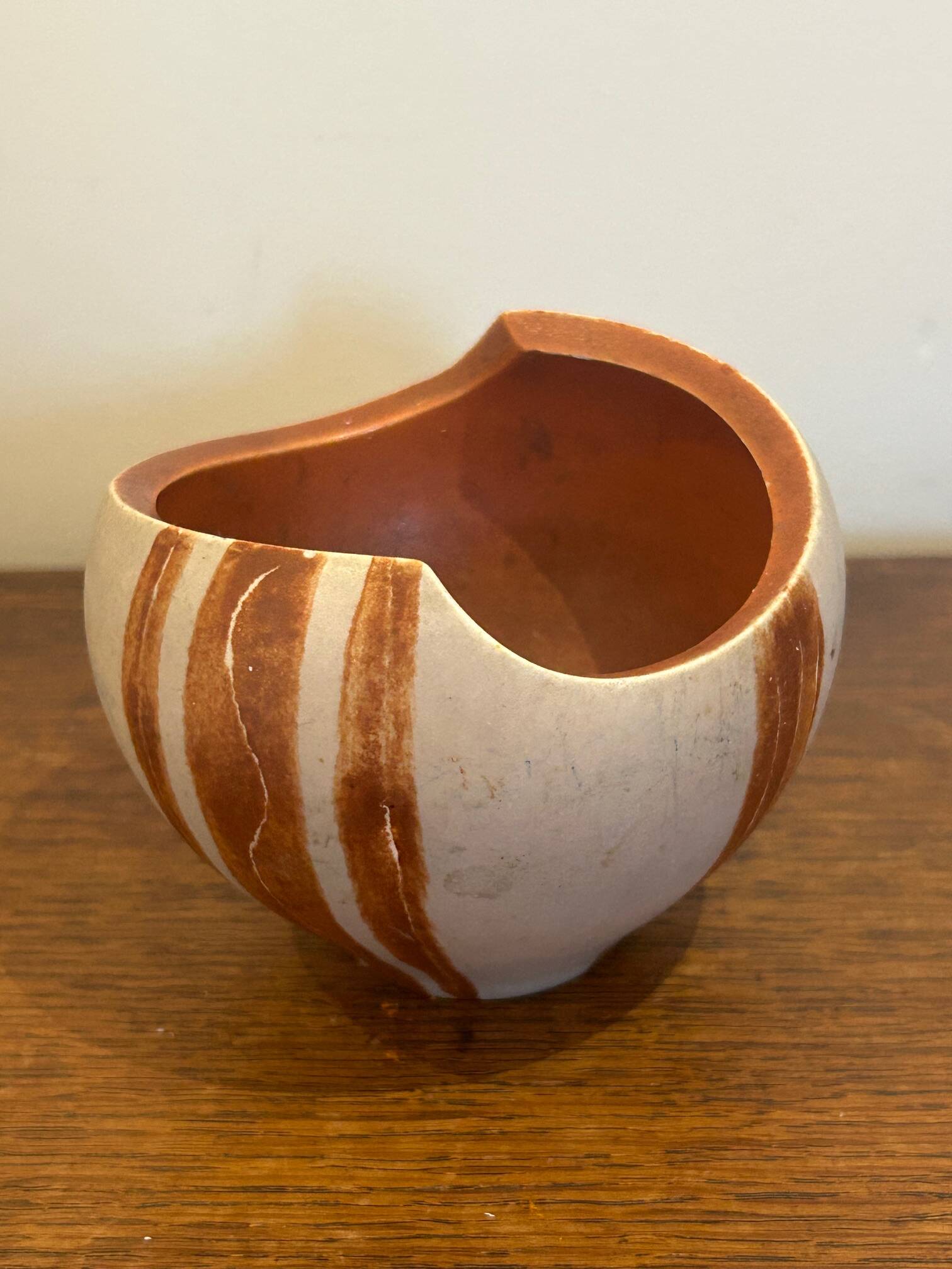 ceramic pocket bowl Elchinger