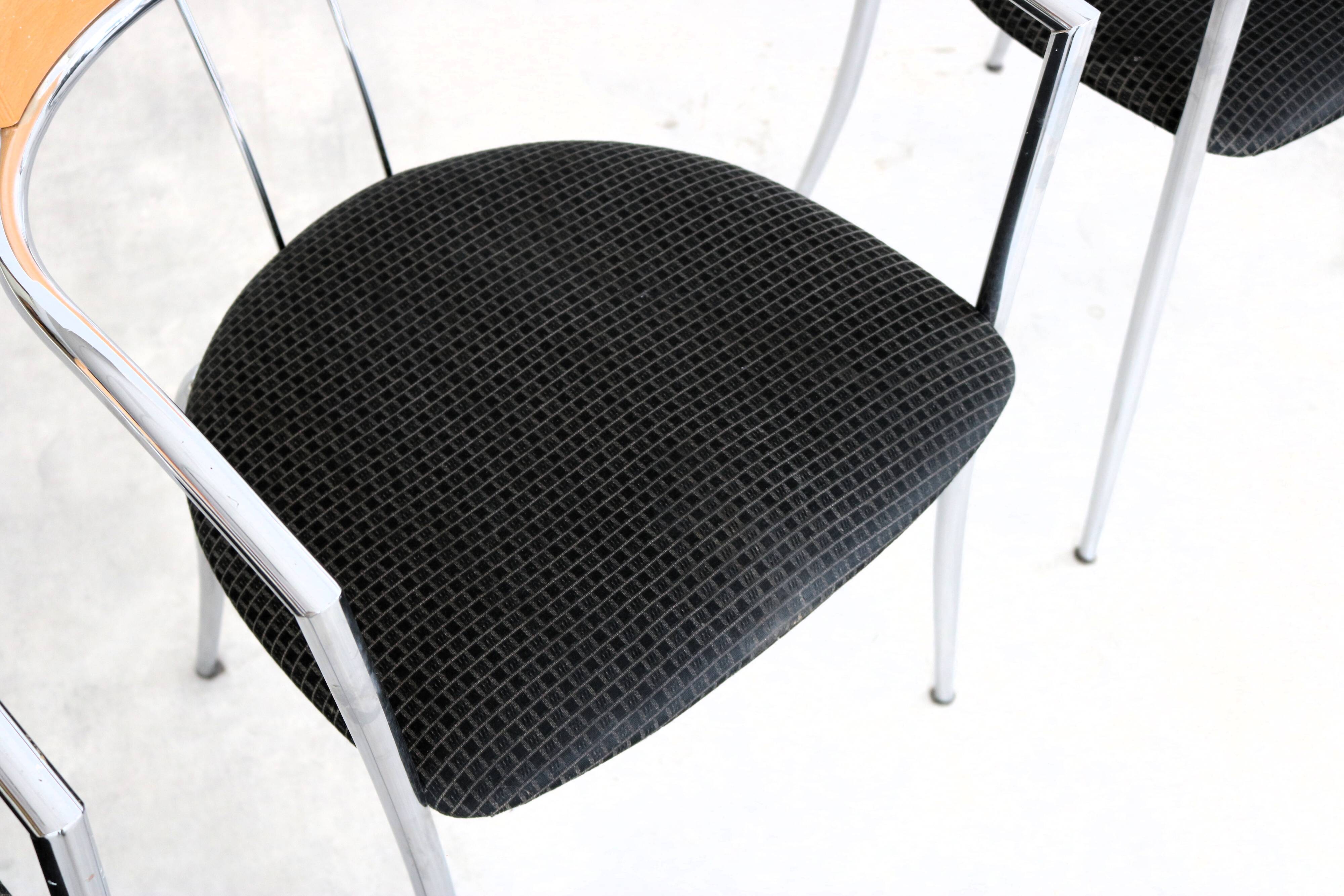 Vintage chairs | dining chairs | Effezeta | 80s