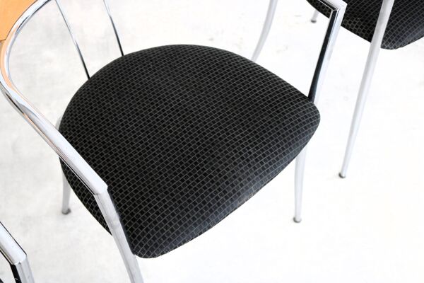 Chaises vintage   chaises de salle à manger   Effezeta   années 80