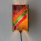 Cosack Leuchten colourful glass mosaic wall lamp