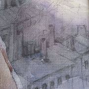 Luc Barbier (1903-1989) aquarelle - 62,5 x 48 cm