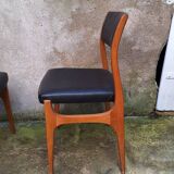 Lot de chaises de style scandinave