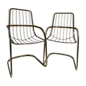 Paire de fauteuils Willy