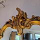Golden baroque mirror 98 x 67 cm