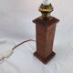 Angel L. Pazmino leather totem lamp 1960 Aztec patterns Style Furniture