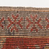 Rug For Living Room Red Turkish Kilim Rug, 151x336Cm