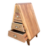 Mr Triangle Decoration Storage 3 Draws - Recycled Wood