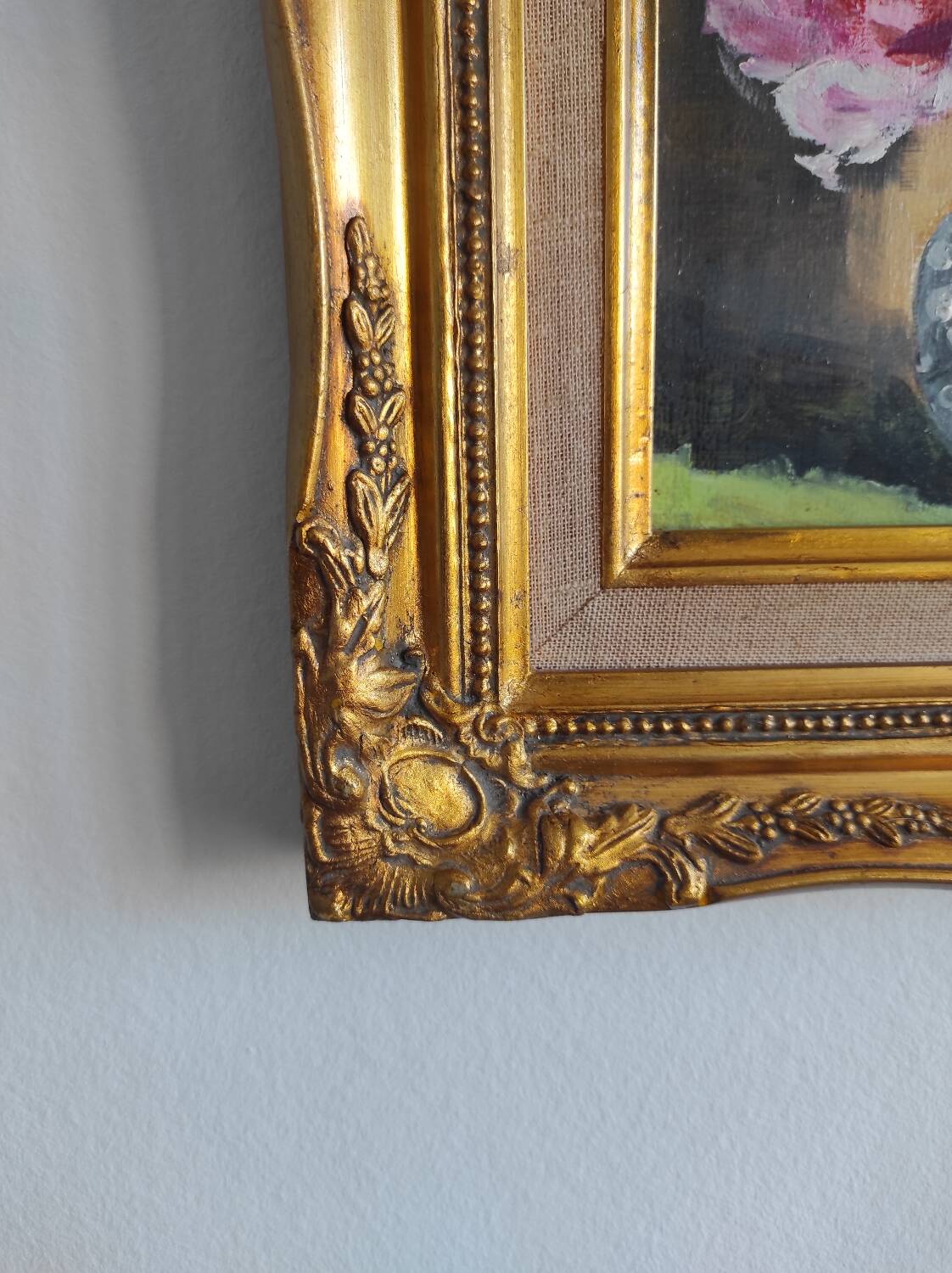 Vintage oil painting