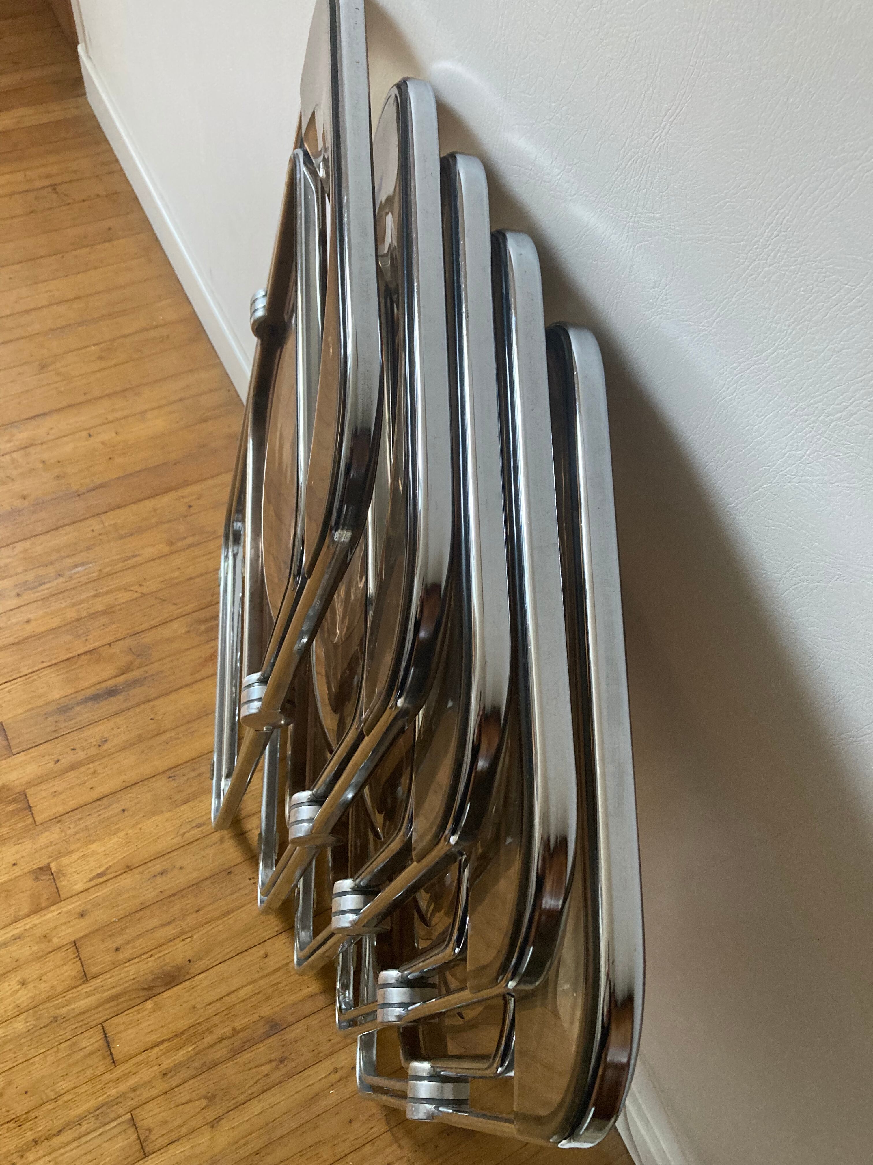 Chairs Plia Giancarlo Piretti