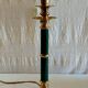 English table lamp base in gilded brass - mid 20th century.