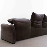 Maralunga 3-seater sofa by vico magistretti for cassina, italy