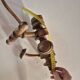 vintage wooden coat rack from the 1960s