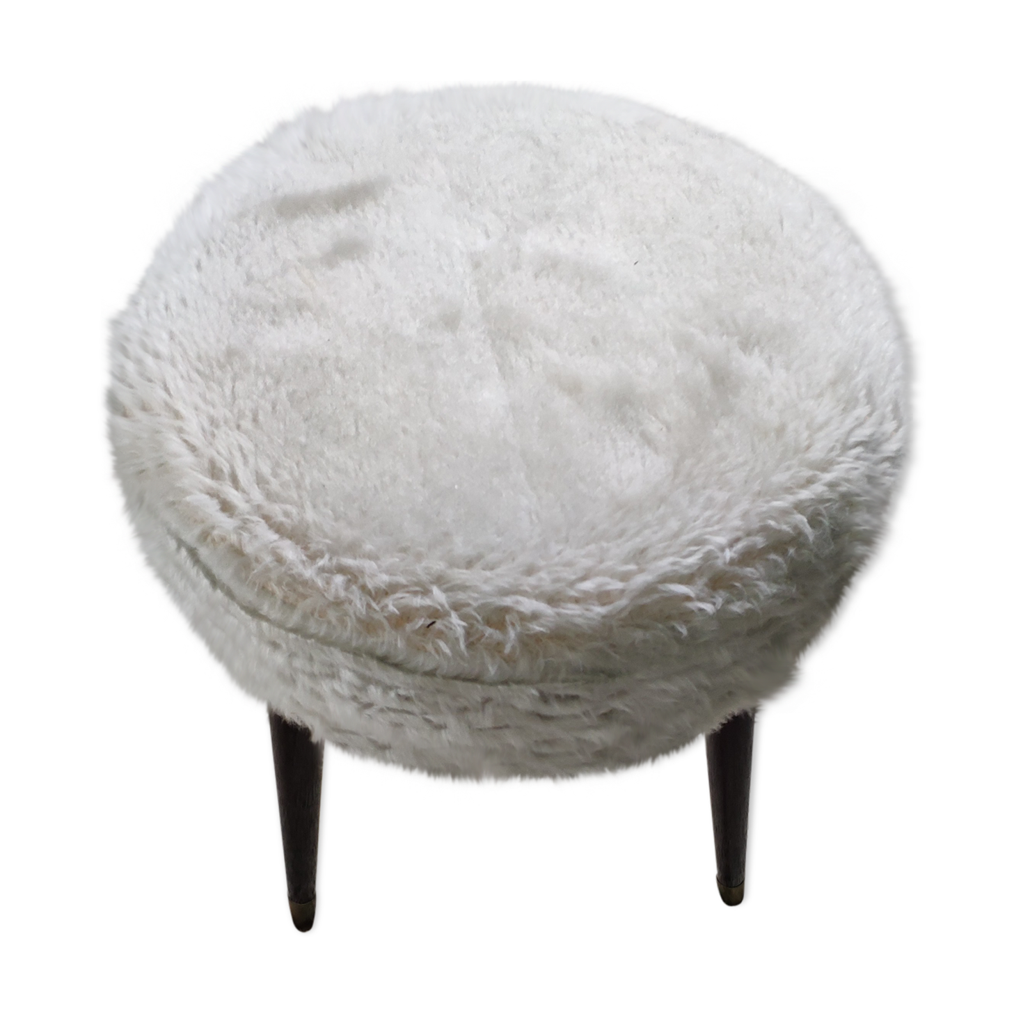 Rug year 60 white stool
