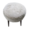 Rug year 60 white stool