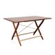 Folding teak table, Danish design, 1970s, made in Denmark