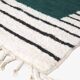 Contemporary Green Rug - 276 x 184 cm