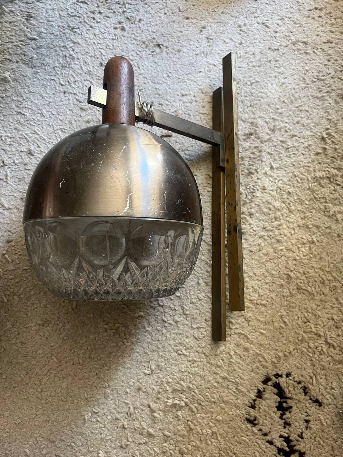 Pair of 60s wall lights