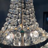 Hot Air Balloon Chandelier with Brass Tassels