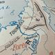 Rossignol school map, 1960s, USA/USSR