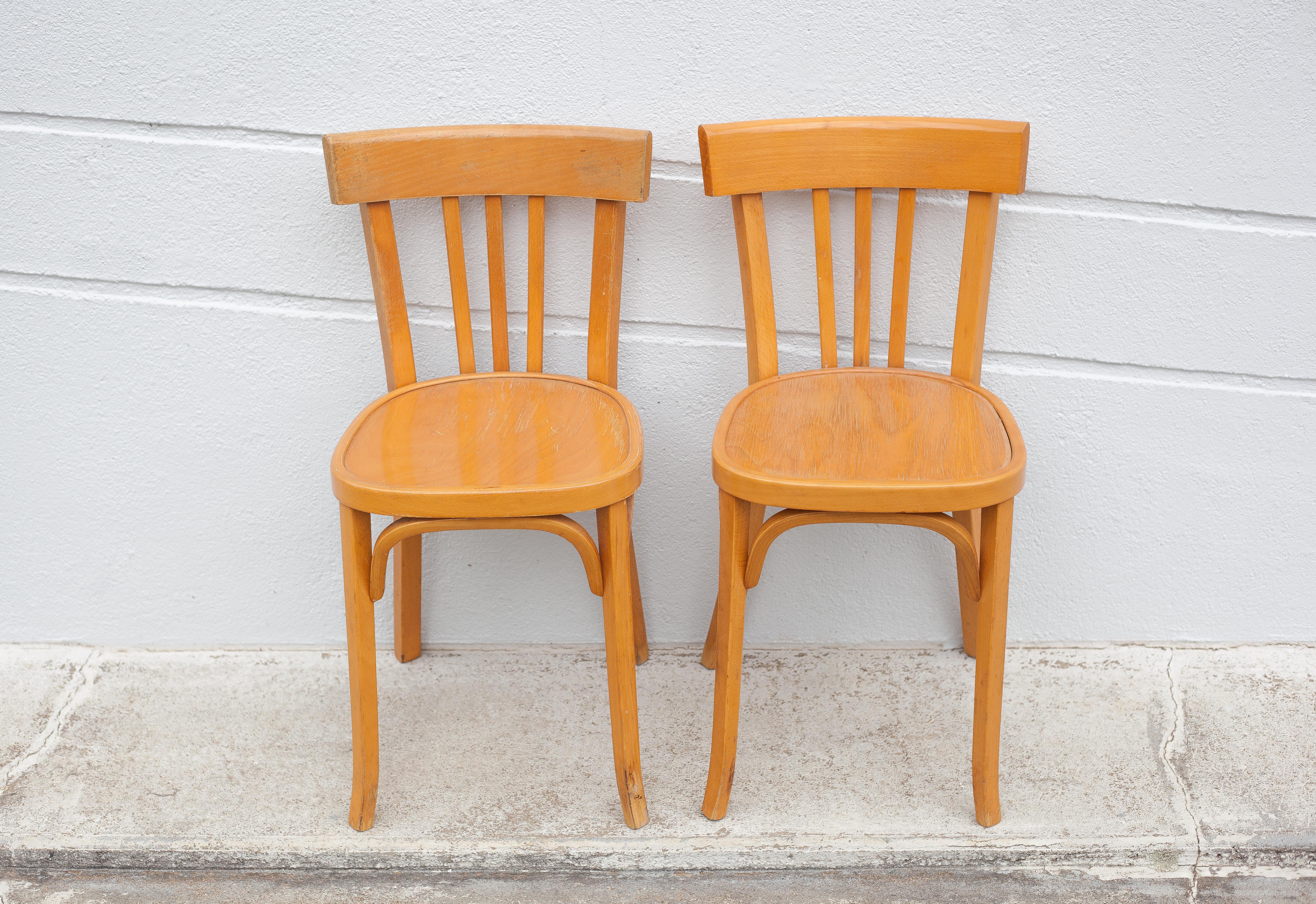 Pair of Baumann chairs