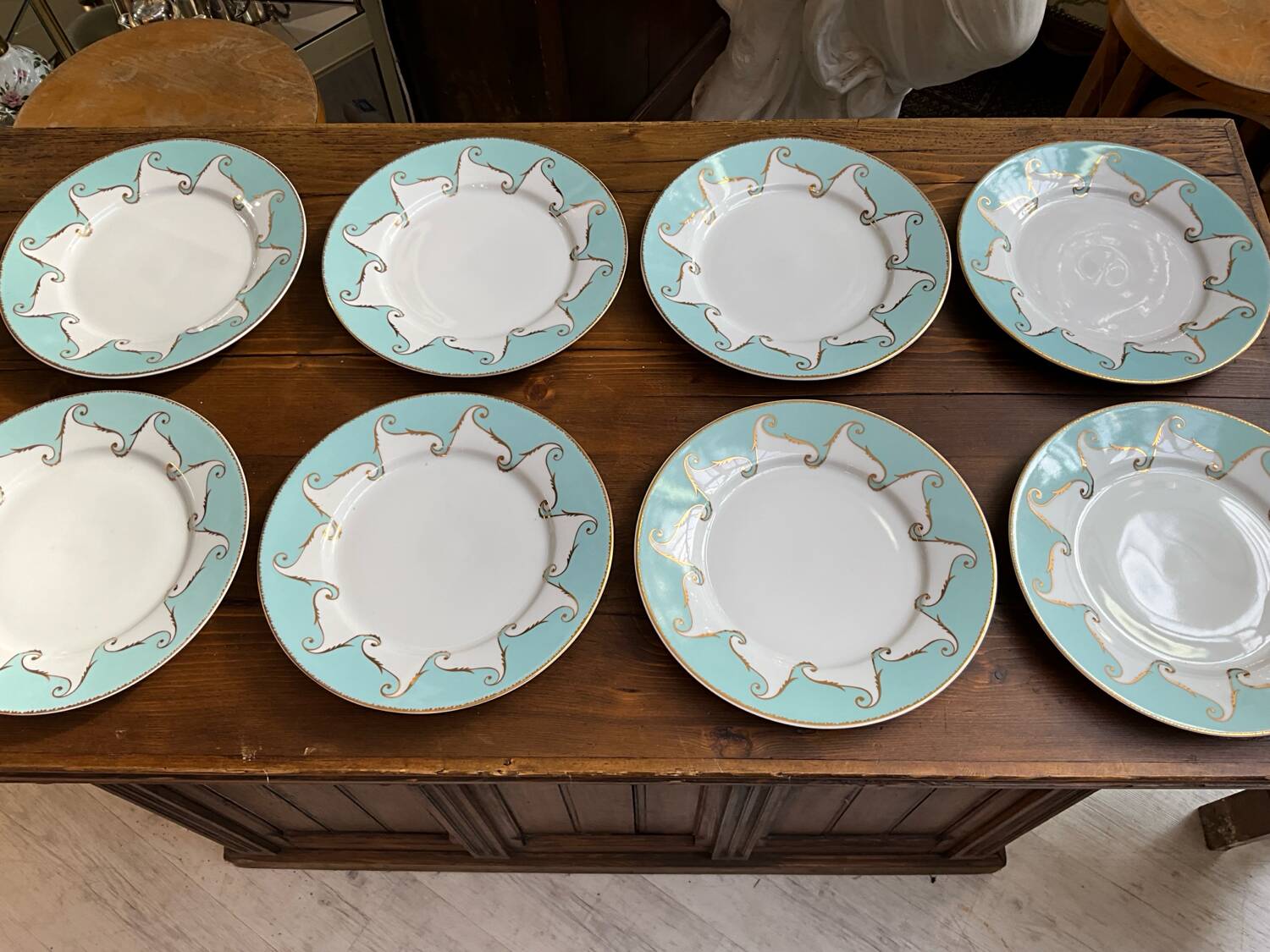 Assiettes modèle Follement de Christian Lacroix