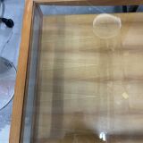 Glass coffee table