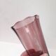 Art Deco vase in aubergine glass Doyen
