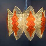 Acrylic space age chandelier by Marbach Leuchten, Germany, 1960s