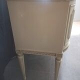 Enfilade style Louis XVI lacquered cream