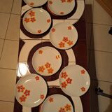 Dessert plates from Chauvigny 1970