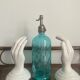 FORMER TURQUOISE BLUE BAR SIPHON ZIMMER LESIEUR