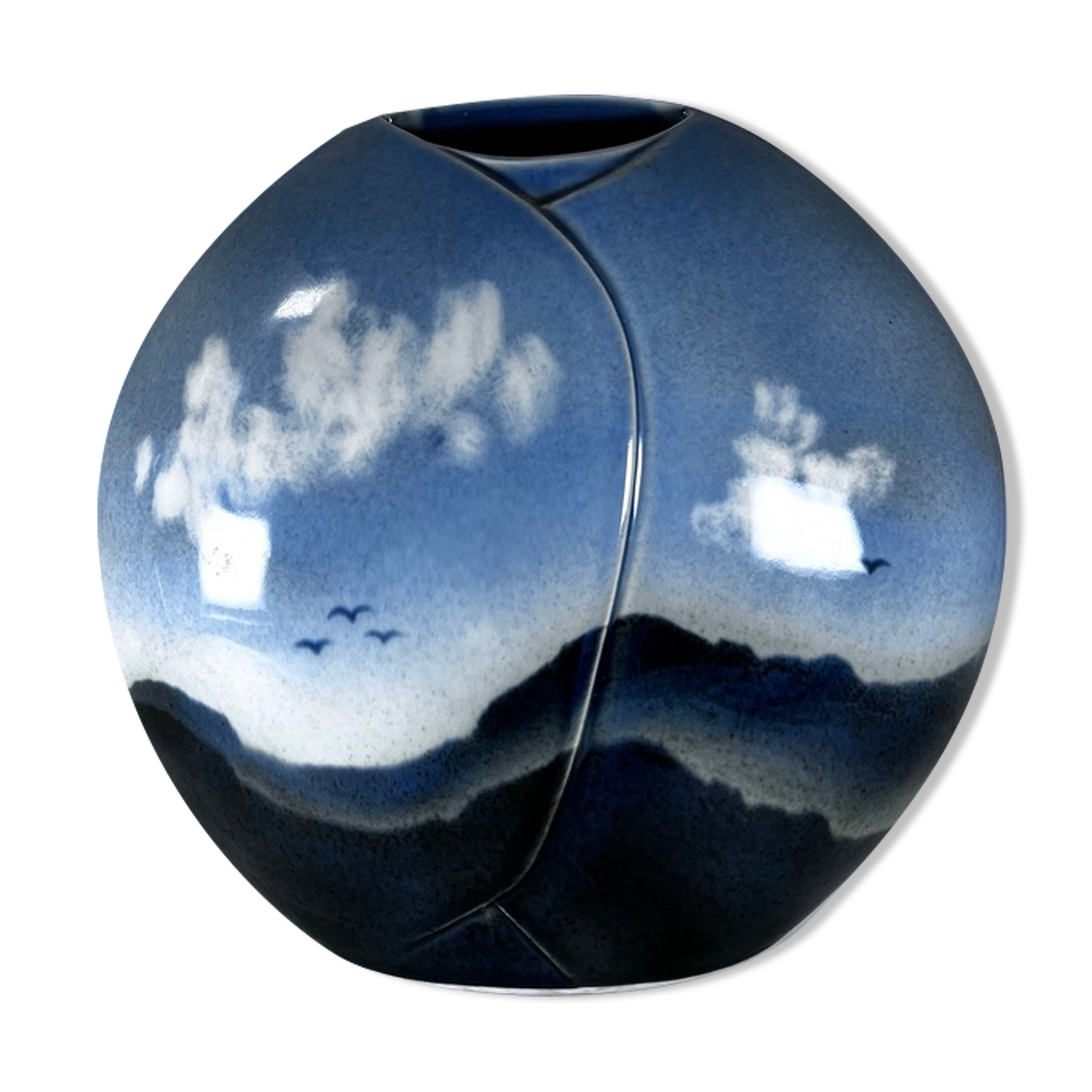 Vase yves mohy for virebent 1970