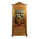 Napoleon III period wardrobe in bamboo-style cherry wood